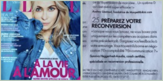 ELLE France October 2015 — changing careers